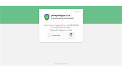 Desktop Screenshot of janinepartington.co.uk